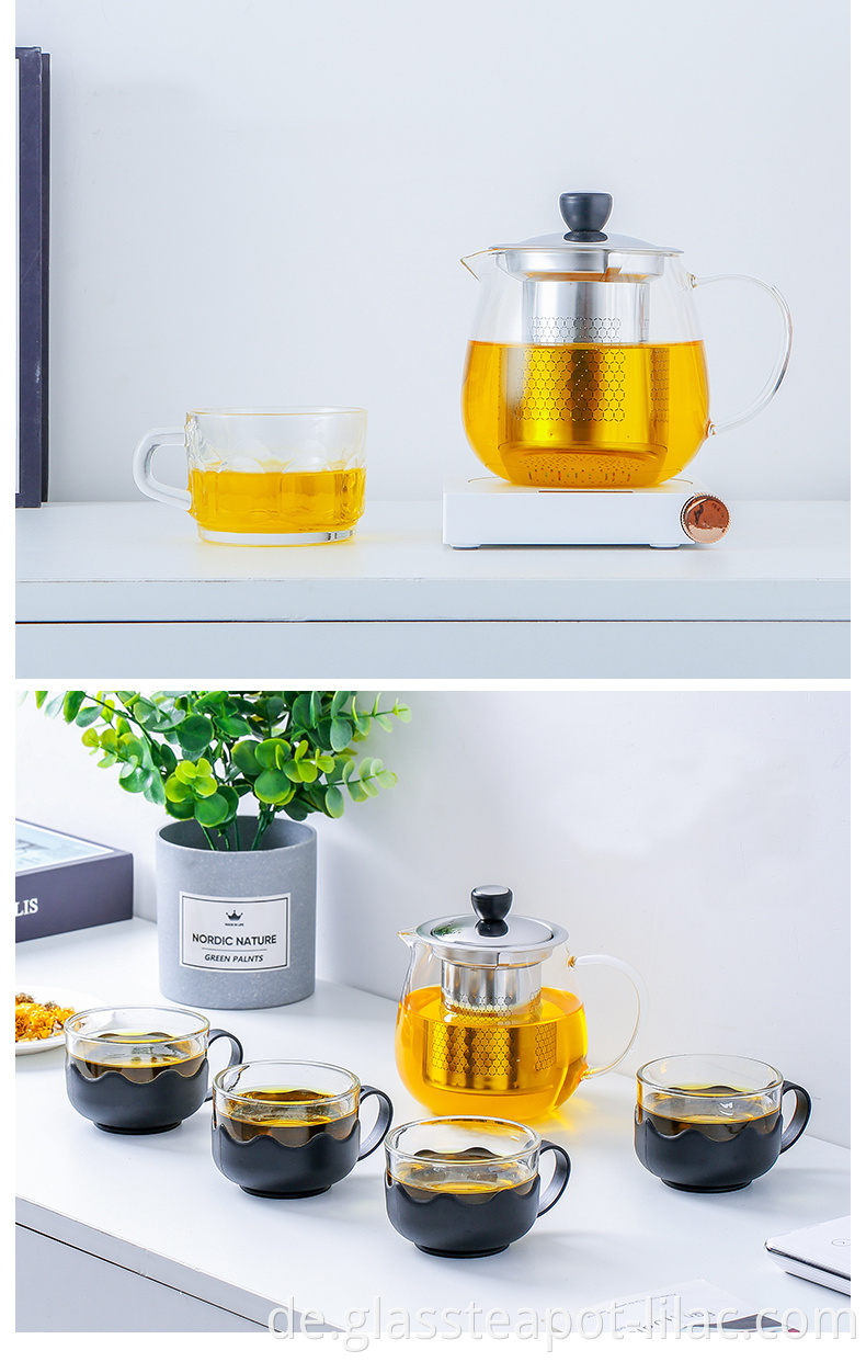 Borosilicate Tea Pot 9